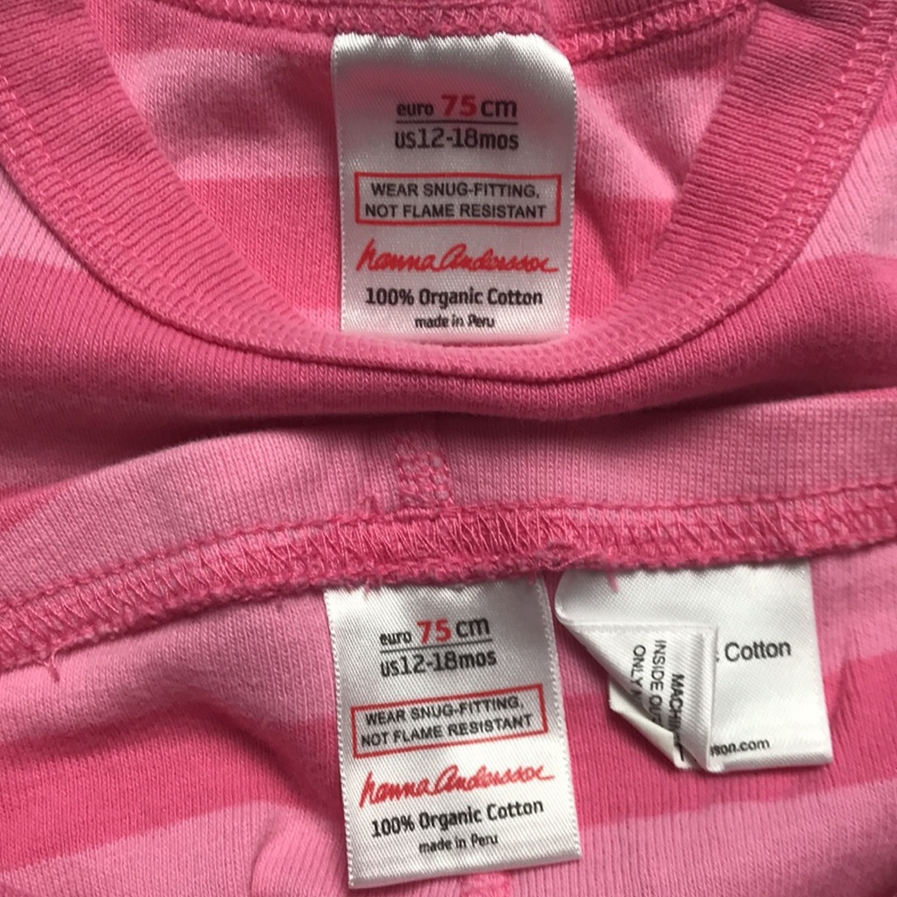 **Hanna Andersson Organic Set (size 75) - Picture 2 of 3